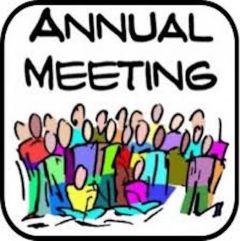 Cartoon image of a meeting